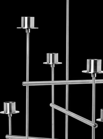 Elysia lysestage - Brushed stainless steel - Ferm Living