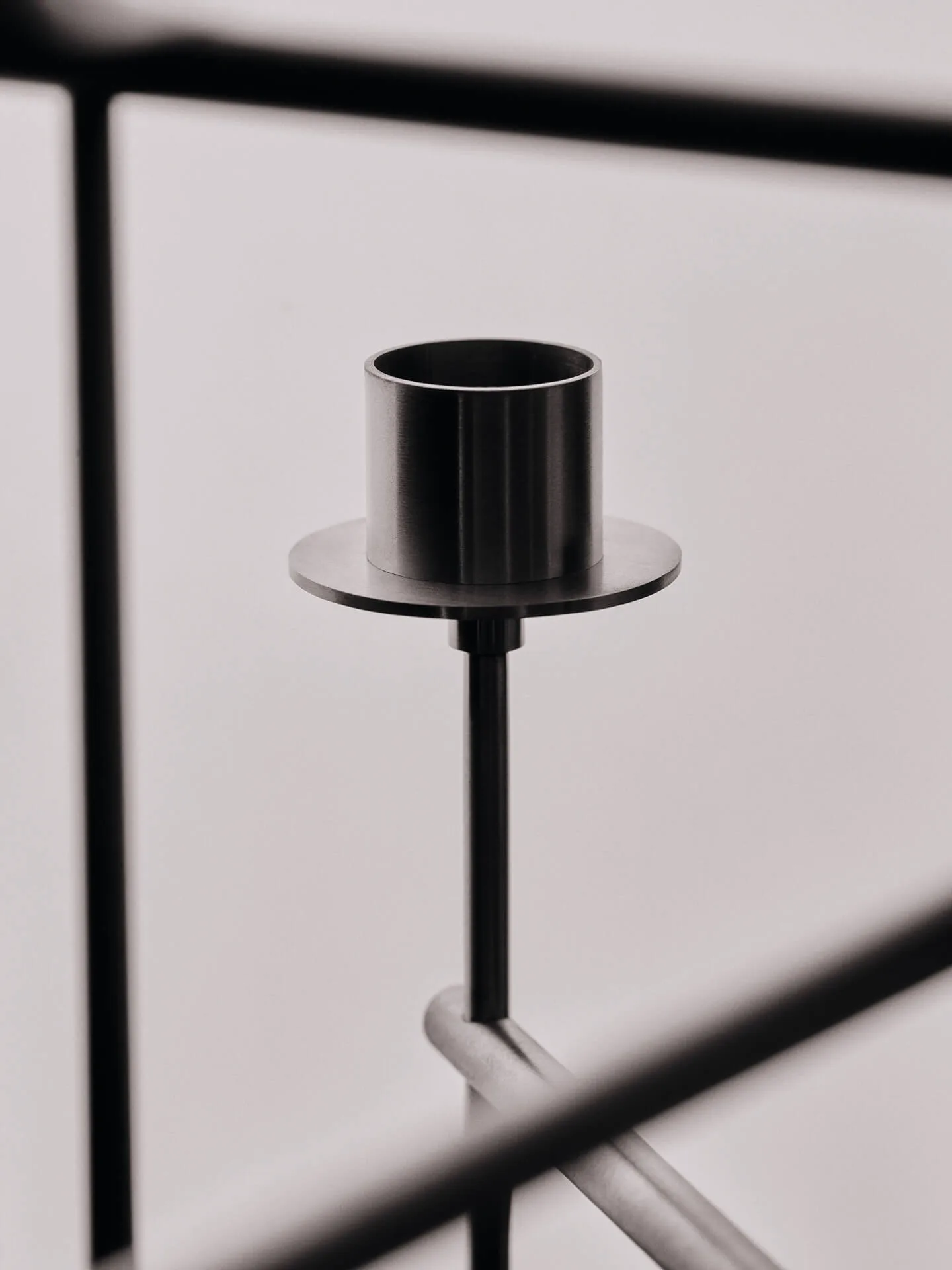 Elysia lysestage, Brushed stainless steel Ferm Living