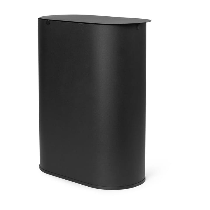 Enkel affaldsspand medium - Black - Ferm Living