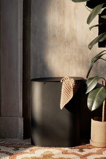 Enkel affaldsspand medium - Black - Ferm Living
