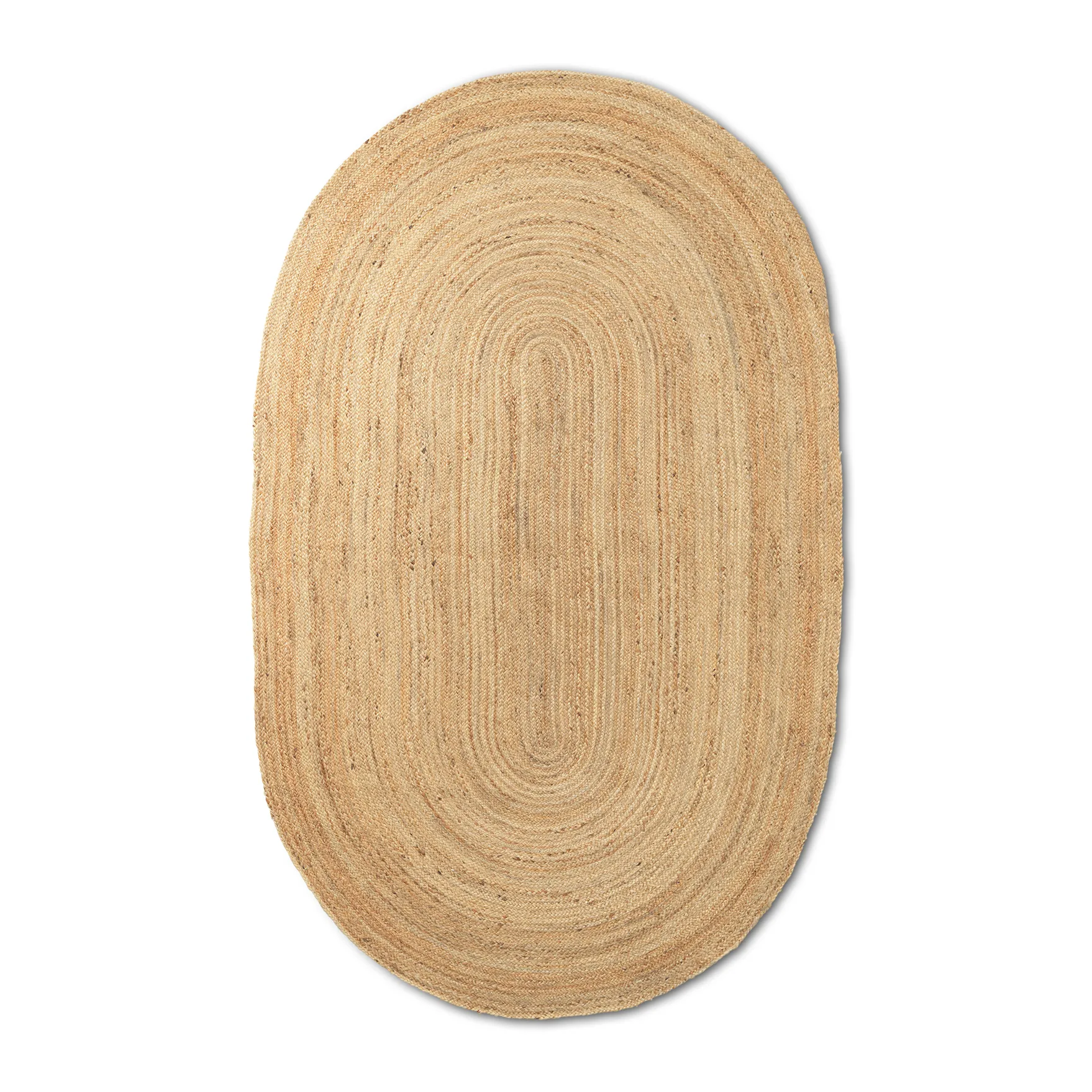 Eternal jutetæppe ovalt small, Natural Ferm Living