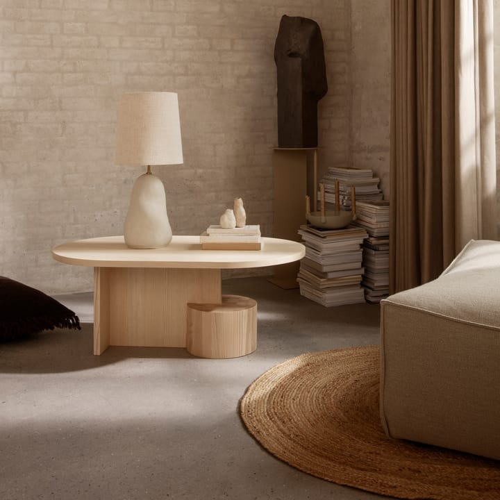 Eternal jutetæppe ovalt small, Natural Ferm Living