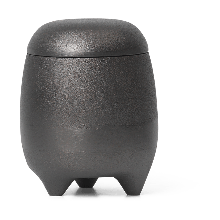 Evoke lys i beholder, Blackened Aluminium Ferm Living
