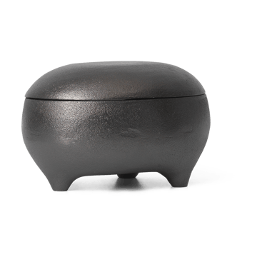 Evoke twin lys i beholder - Blackened Aluminium - Ferm Living
