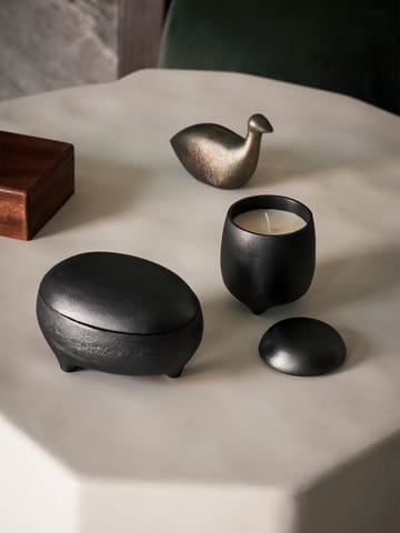 Evoke twin lys i beholder - Blackened Aluminium - Ferm Living