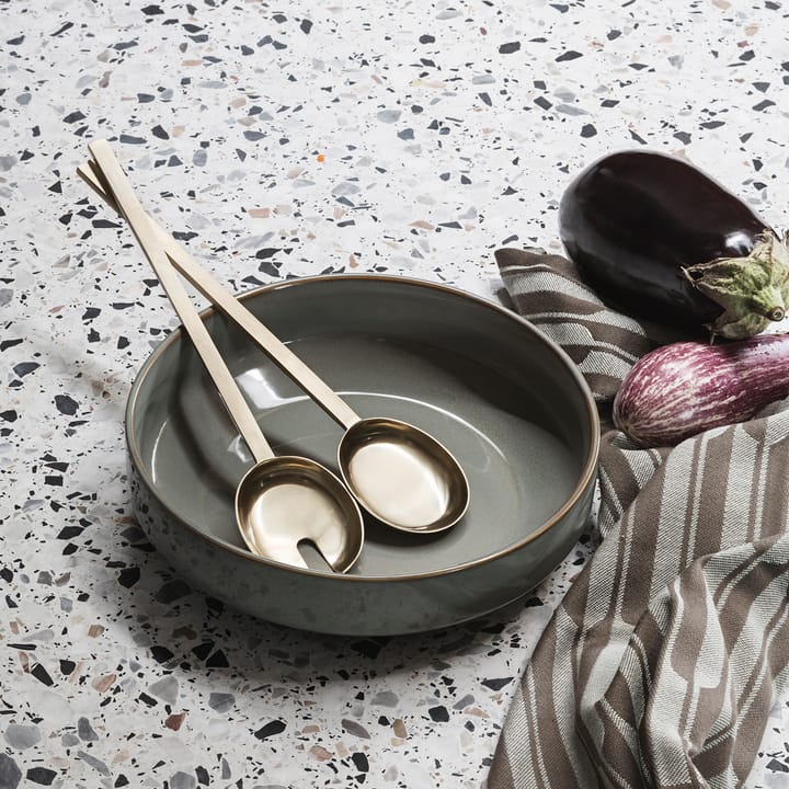 Fein salatbestik 2 dele , Messing Ferm Living