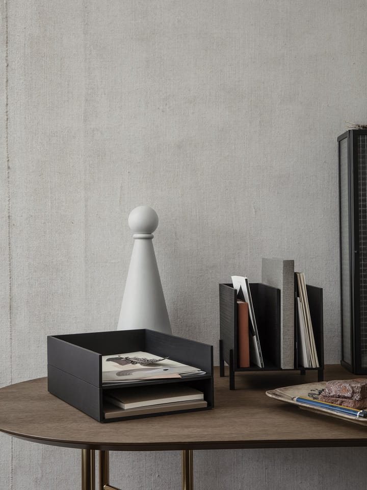 Ferm Living brevkurv, Mørkbejdset ask Ferm Living