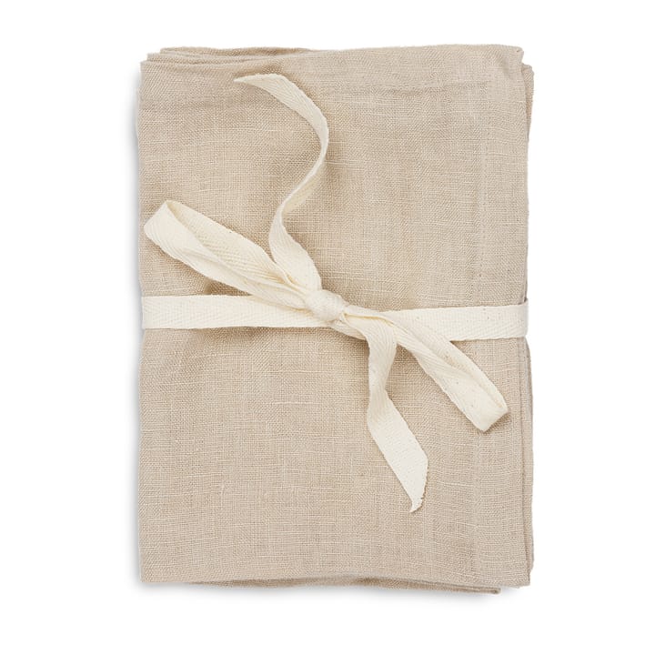 Ferm Living dækkeserviet hør 2-pak, Natural Ferm Living