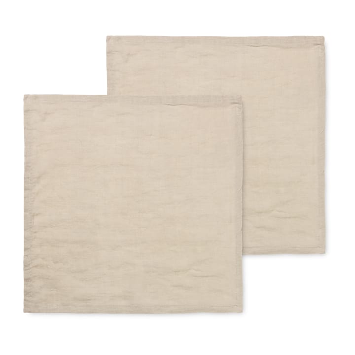 Ferm Living hørservietter 2-pak - Natural - Ferm Living