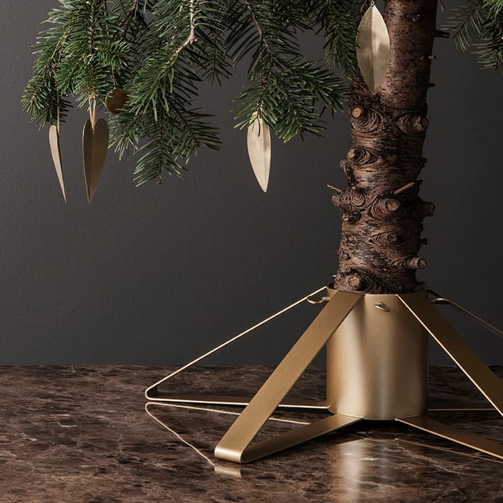 Ferm Living juletræsfod, messing Ferm Living