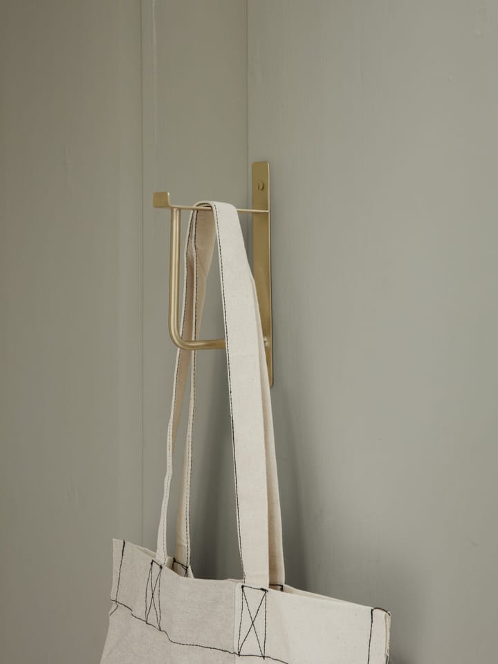 Ferm Living knagerække, Brass Ferm Living