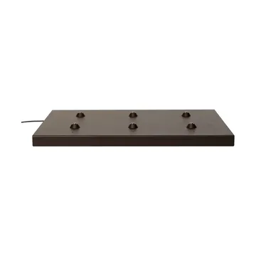 Ferm Living ladeplade pogo pin - Dark chocolate - Ferm Living
