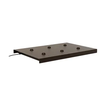 Ferm Living ladeplade pogo pin - Dark chocolate - Ferm Living