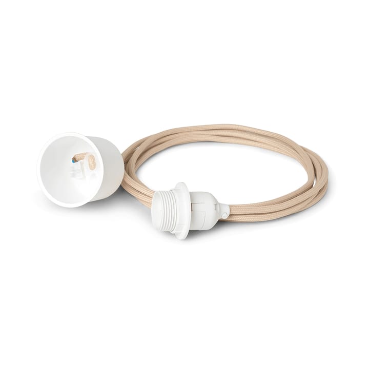 Ferm Living lampesnor tekstil 2 m - Sand - Ferm Living