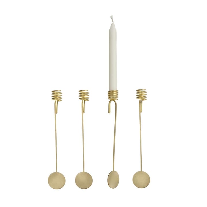 Ferm Living lysholder til juletræ, 4 stk Ferm Living