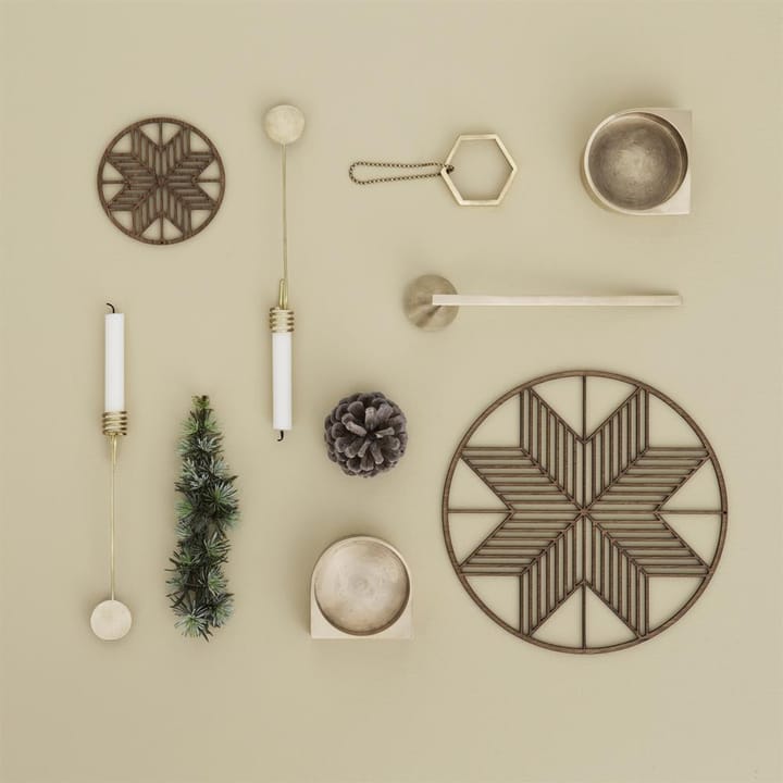 Ferm Living lysholder til juletræ, 4 stk Ferm Living