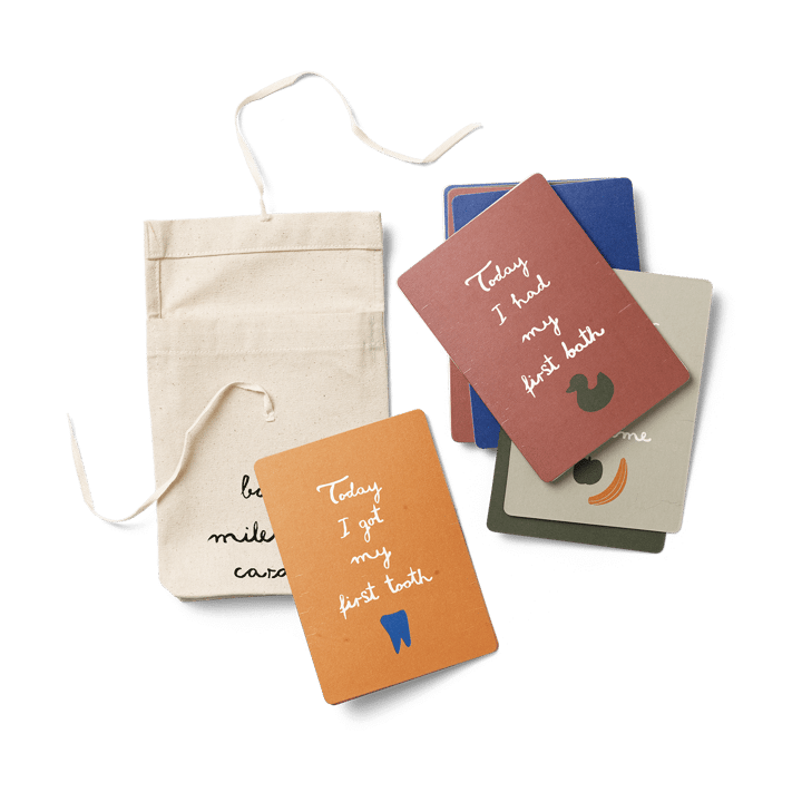 Ferm Living Milestone kort inkl. taske, Multi Ferm Living