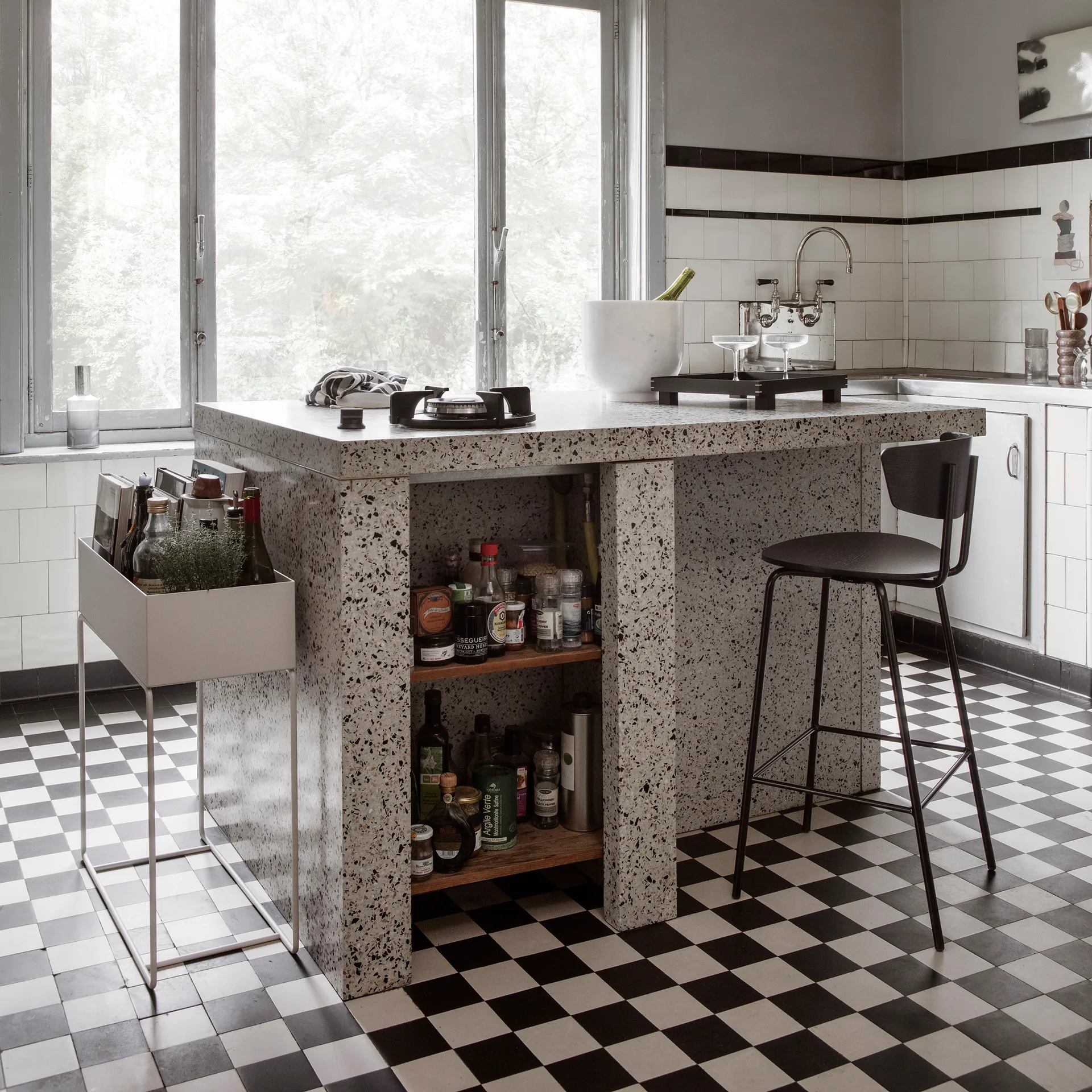 ferm LIVING Plant box, grå Ferm Living