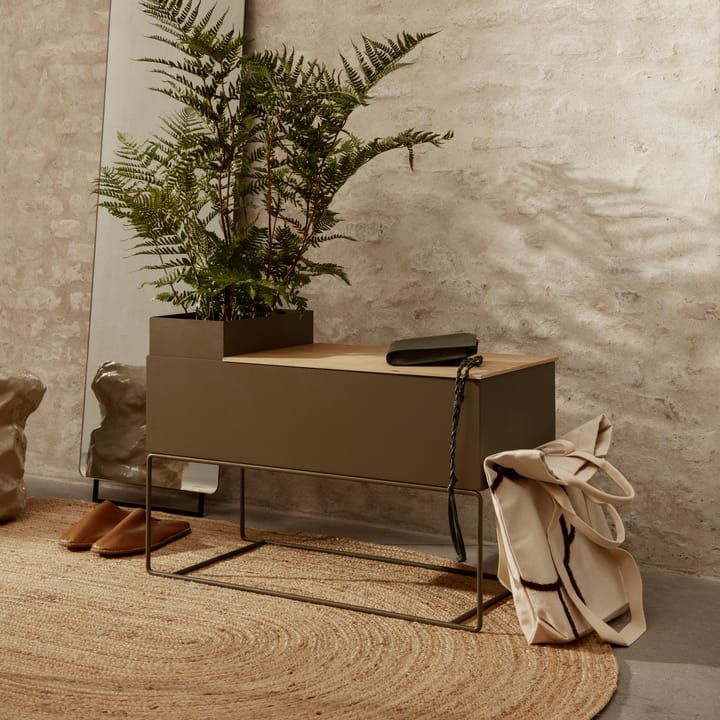 Ferm Living plant box large, Olive Ferm Living