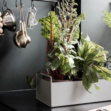 Ferm Living plant box small - lysegrå - Ferm Living