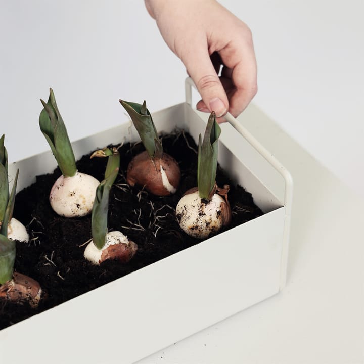 Ferm Living plant box small, lysegrå Ferm Living