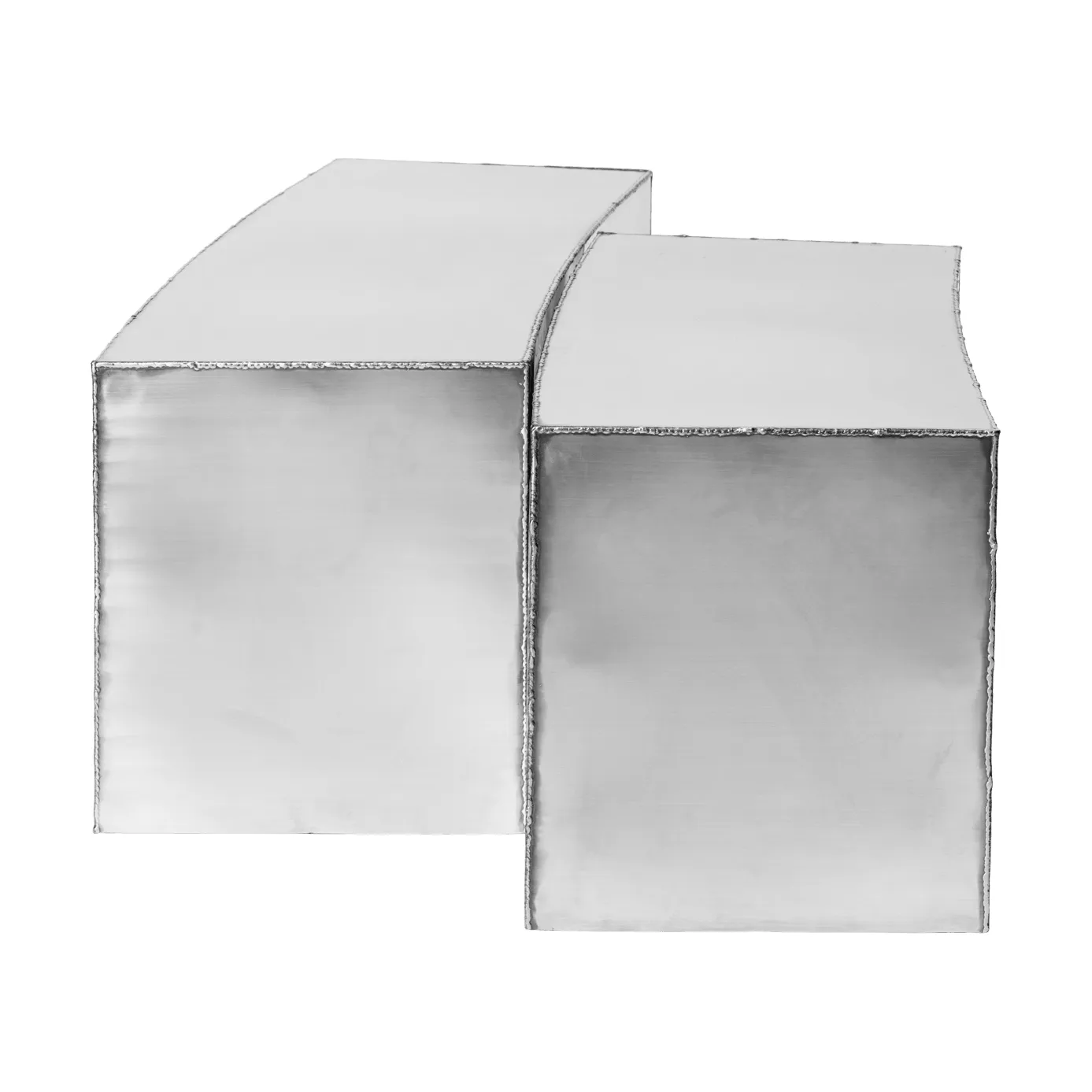 Ferra sofabord 2 dele, Stainless steel Ferm Living