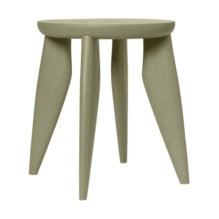 Feve kids rund skammel - Elm green - Ferm Living