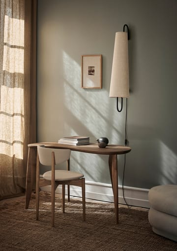 Feve skrivebord 60x117 cm - Walnut - Ferm Living
