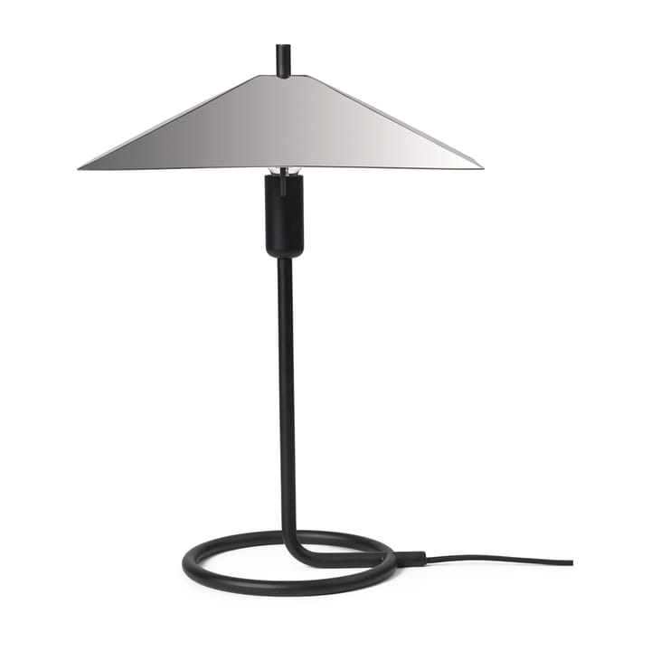 Filo square bordlampe - Black/Mirror polished - Ferm LIVING