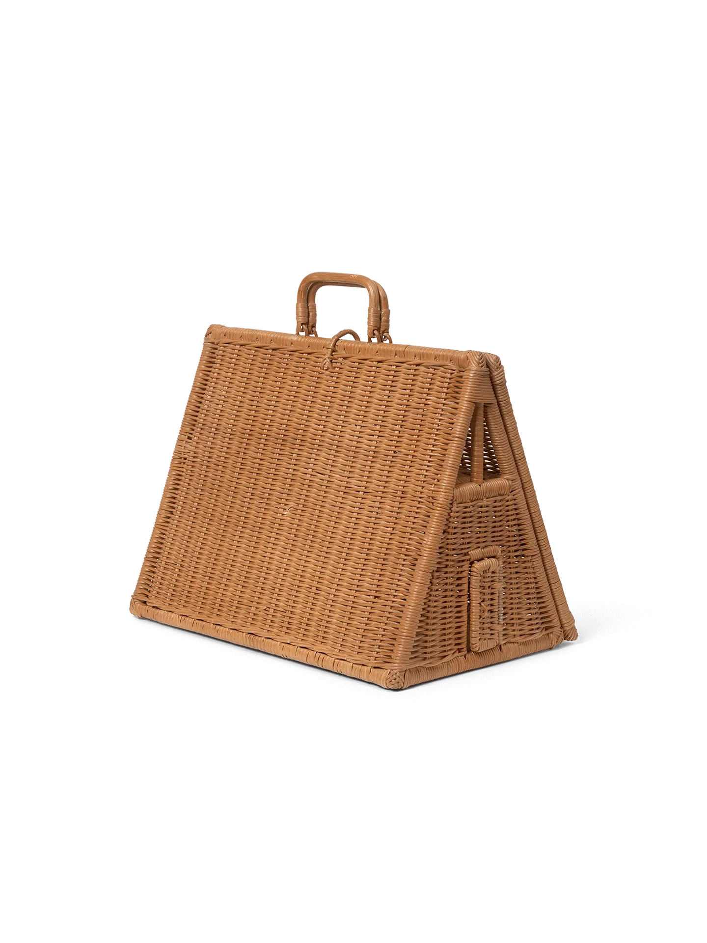 Flettet dukkehus 45x36 cm, Natur Ferm Living