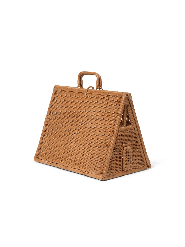 Flettet dukkehus 45x36 cm - Natur - Ferm Living