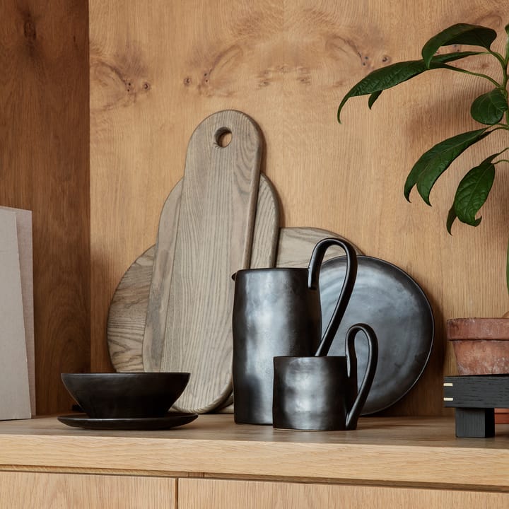 Flow asiet 15 cm, Sort Ferm Living