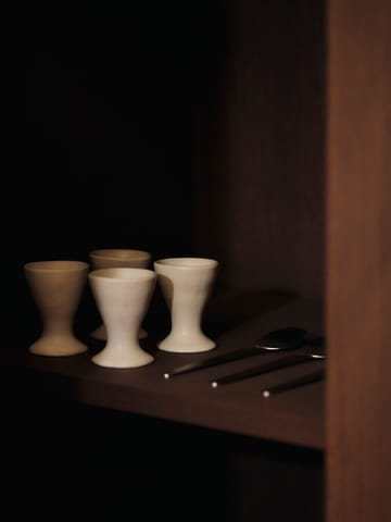 Flow æggebægre 2-pak - Off-white speckle - Ferm Living