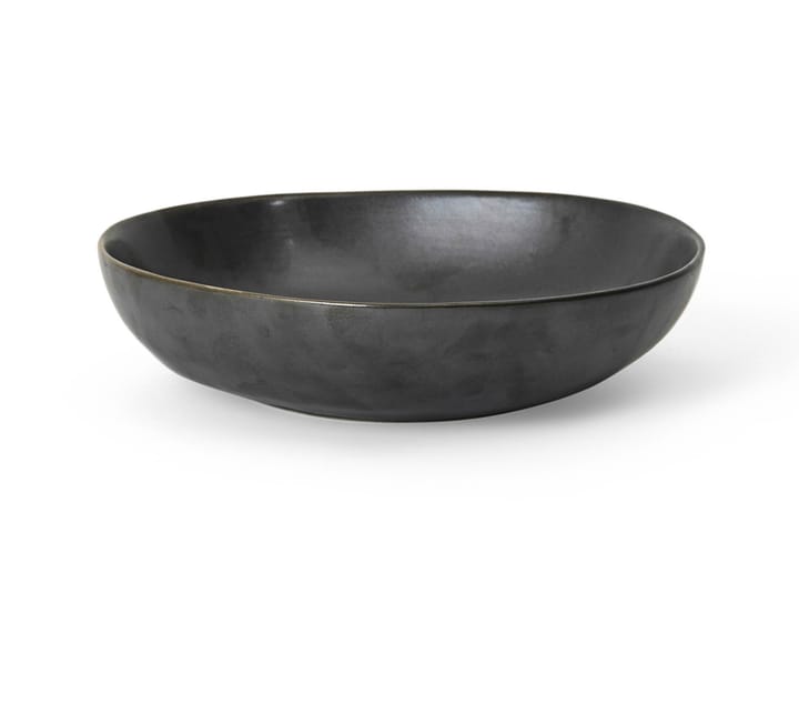 Flow skål large Ø19,5 cm - Black - ferm LIVING