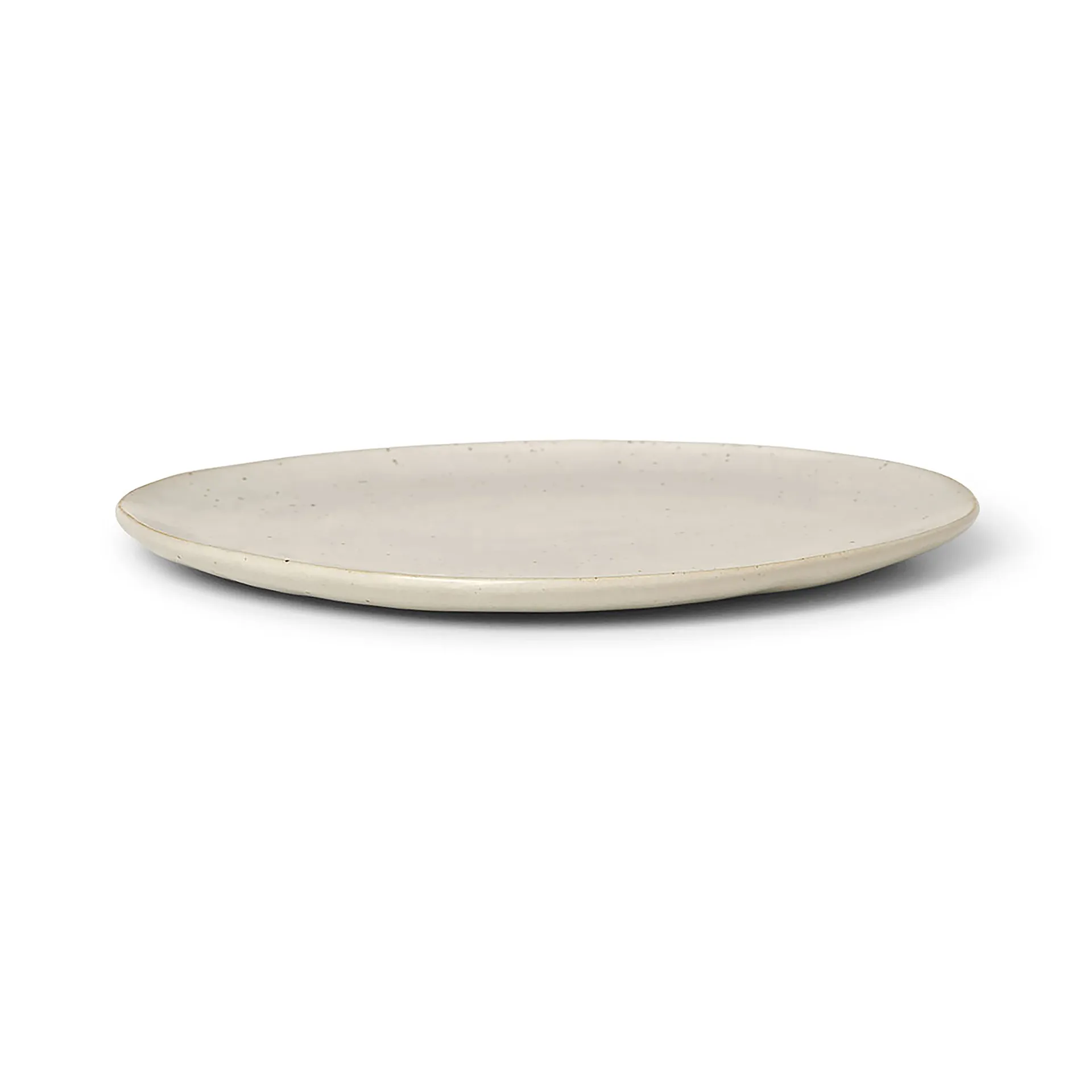 Flow tallerken 22 cm, Offwhite speckle Ferm Living