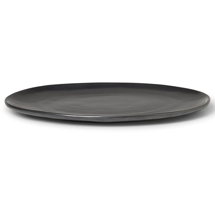 Flow tallerken 27 cm - Black - Ferm LIVING