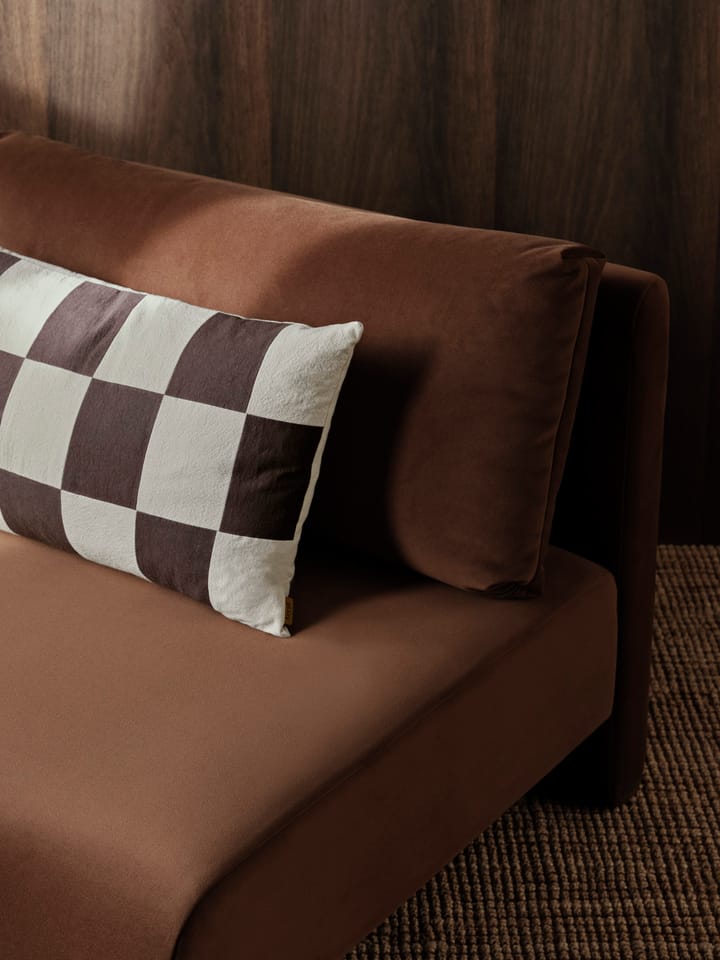Fold patchwork pudebetræk 40x60 cm, Coffee-undyed Ferm Living