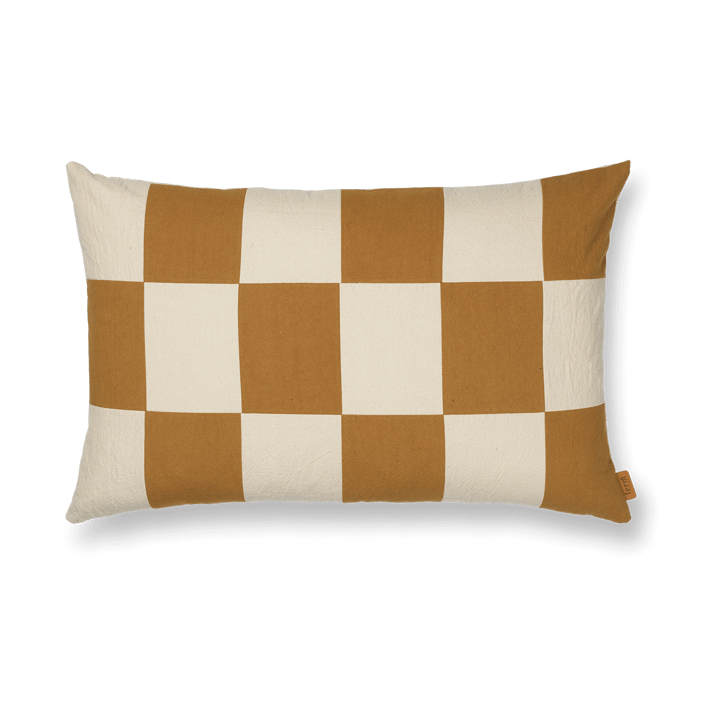Fold patchwork pudebetræk 40x60 cm - Sugar kelp-undyed - Ferm Living
