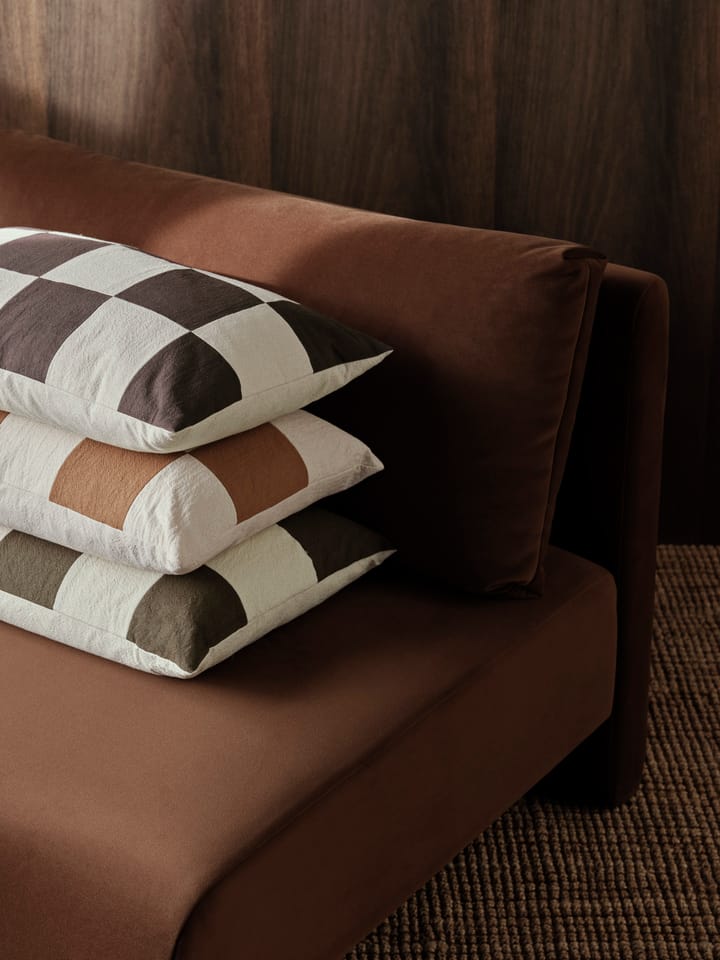 Fold patchwork pudebetræk 40x60 cm, Sugar kelp-undyed Ferm Living