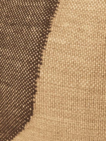 Forene square pouf siddepuf 60x60x40 cm - Tan-Chocolate - Ferm Living
