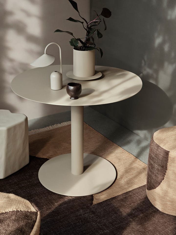 Forene tæppe, Tan-Chocolate, 140x200 cm Ferm Living