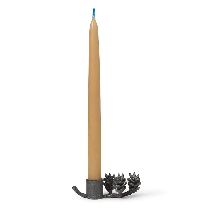 Forest lysestage 6 cm, Sort messing Ferm Living