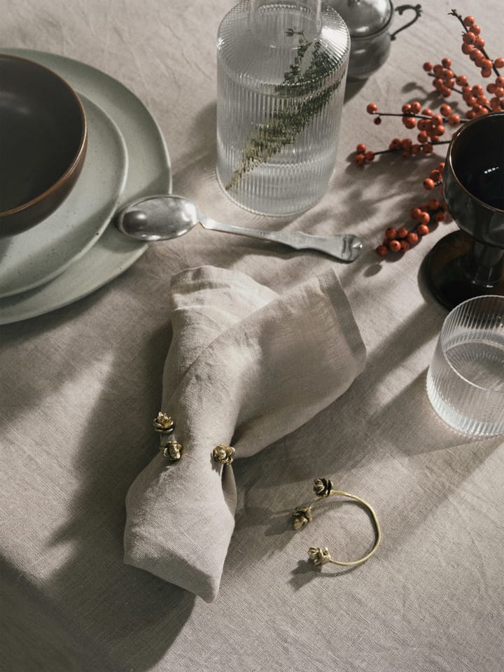 Forest servietringe 4-pak, Brass Ferm Living