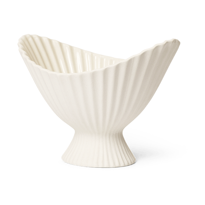 Fountain skål 19 cm - Off-white - ferm LIVING