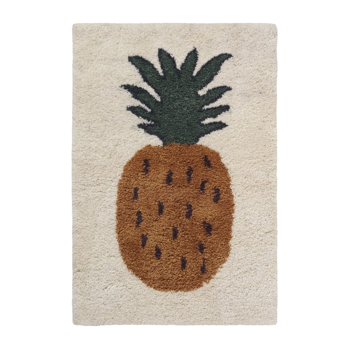 Fruiticana tæppe S 80x120 cm - Pineapple - ferm LIVING