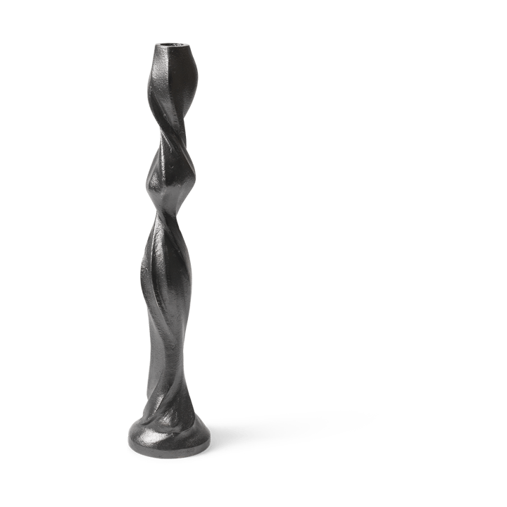 Gale lysestage 38 cm - Blackened Aluminium - Ferm LIVING