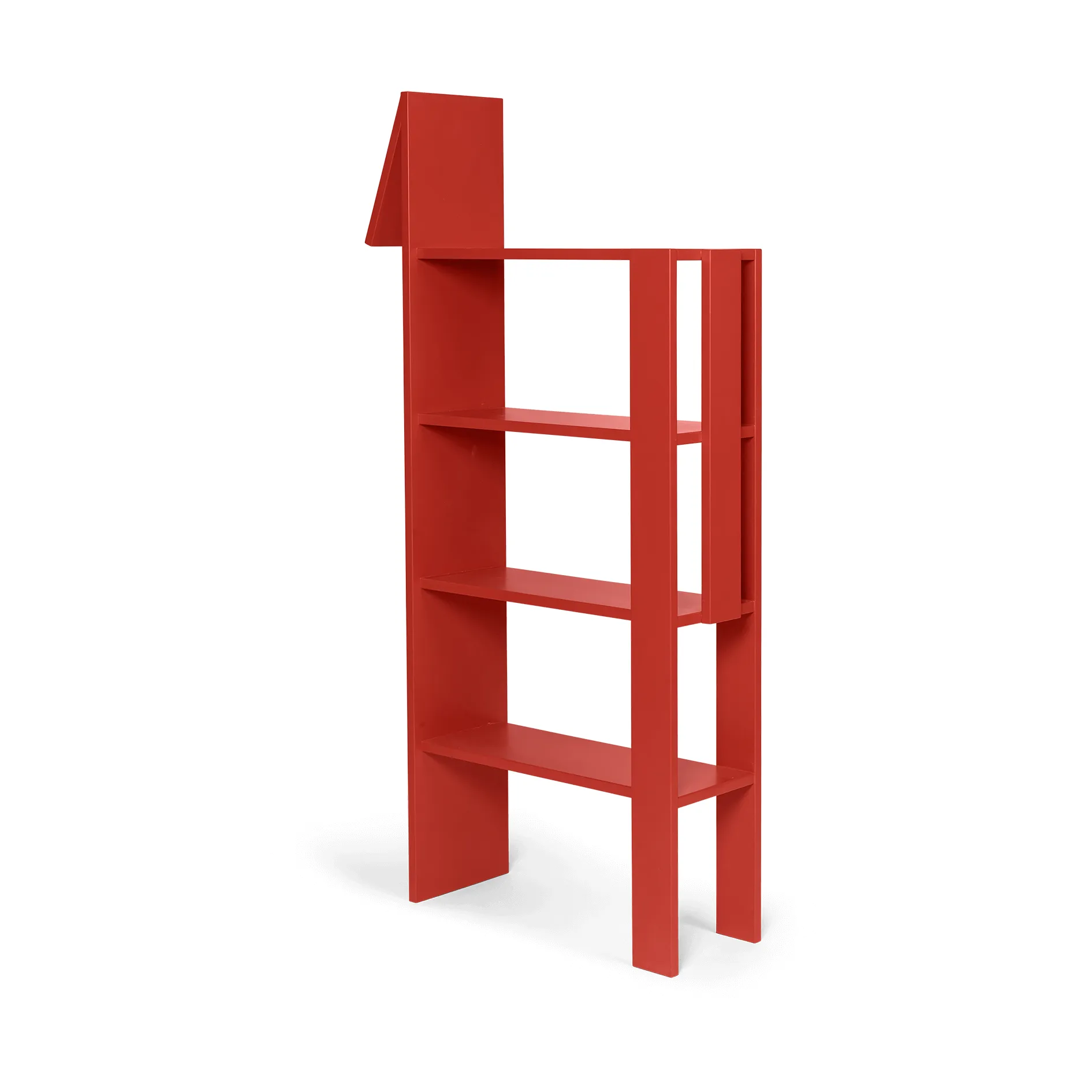 Giraffe bogreol 69x140 cm, Poppy Red Ferm Living