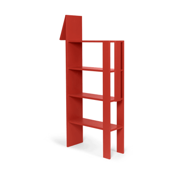 Giraffe bogreol 69x140 cm - Poppy Red - Ferm Living