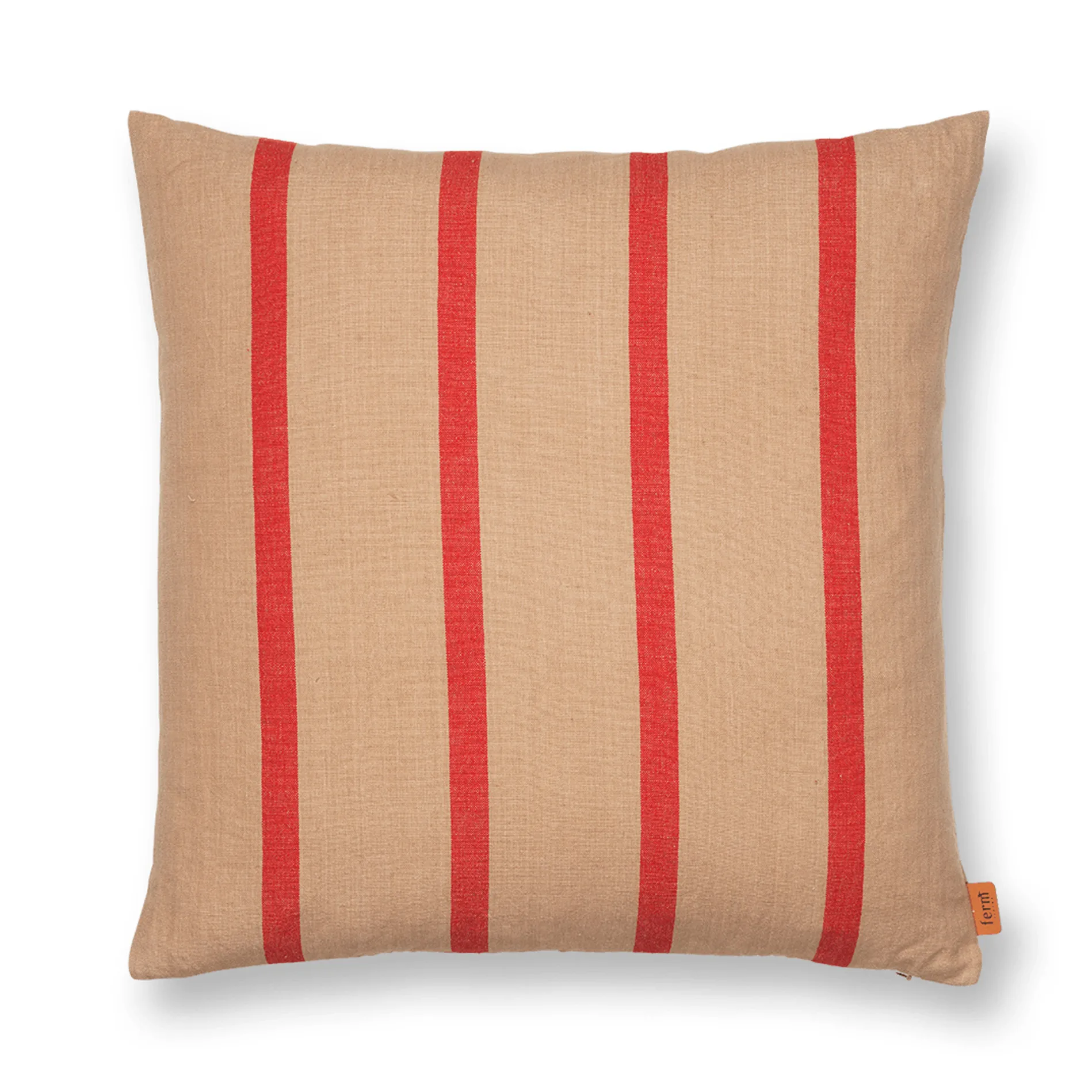 Grand pude 50x50 cm, Camel-red Ferm Living