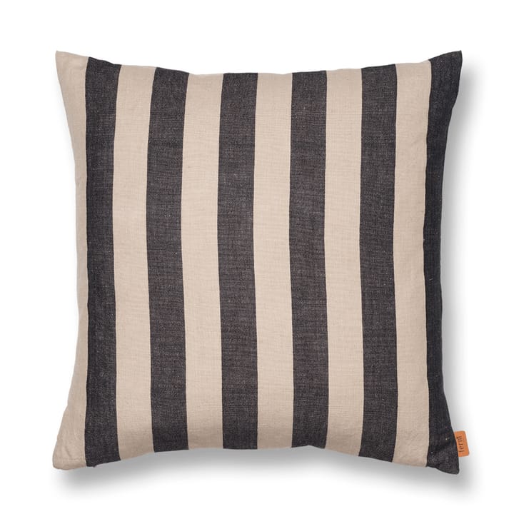 Grand pude 50x50 cm - Sand-black - Ferm Living